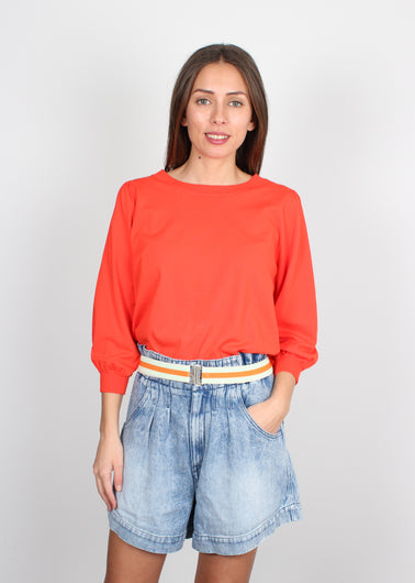 EA Blonk Sweater in Blood Orange