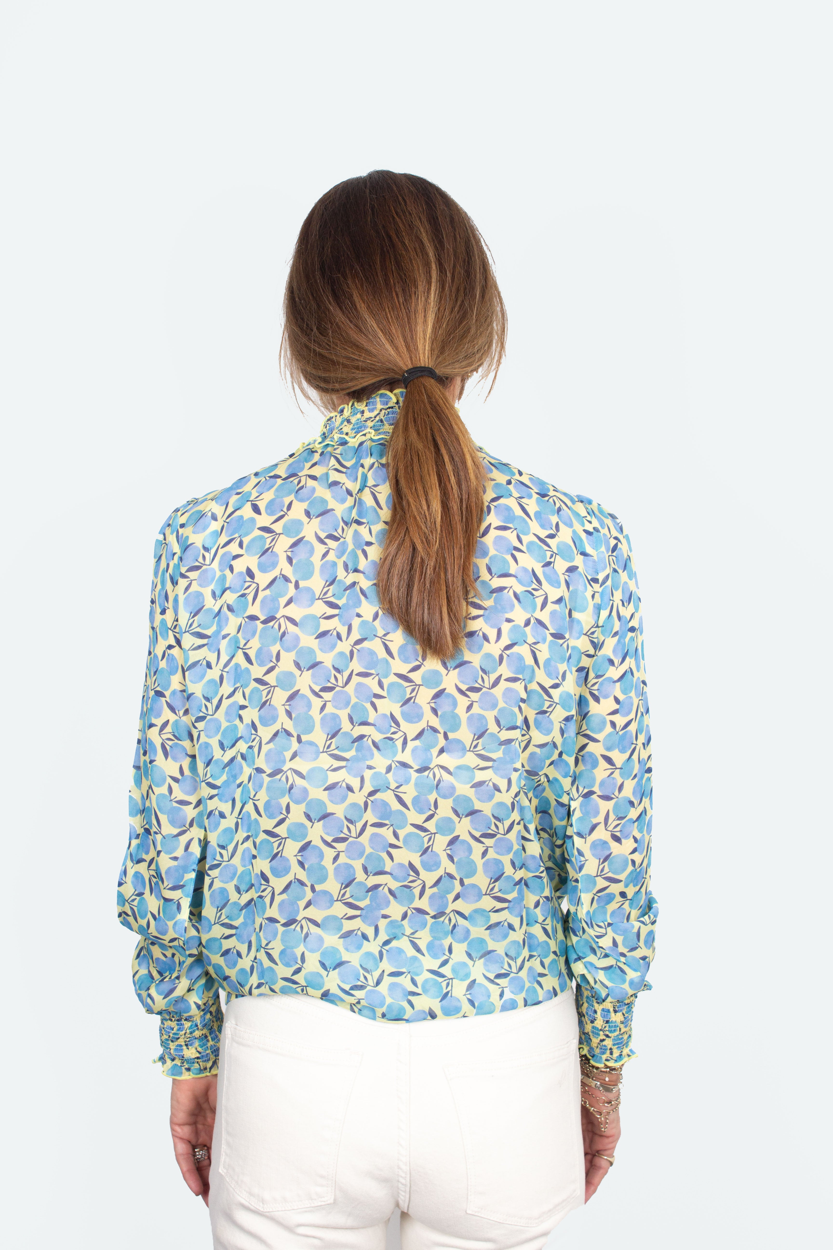 Primrose Park London clementine-print top