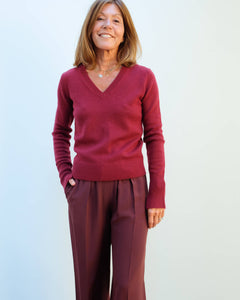You added <b><u>JOSEPH LS pure cashmere in plum</u></b> to your cart.