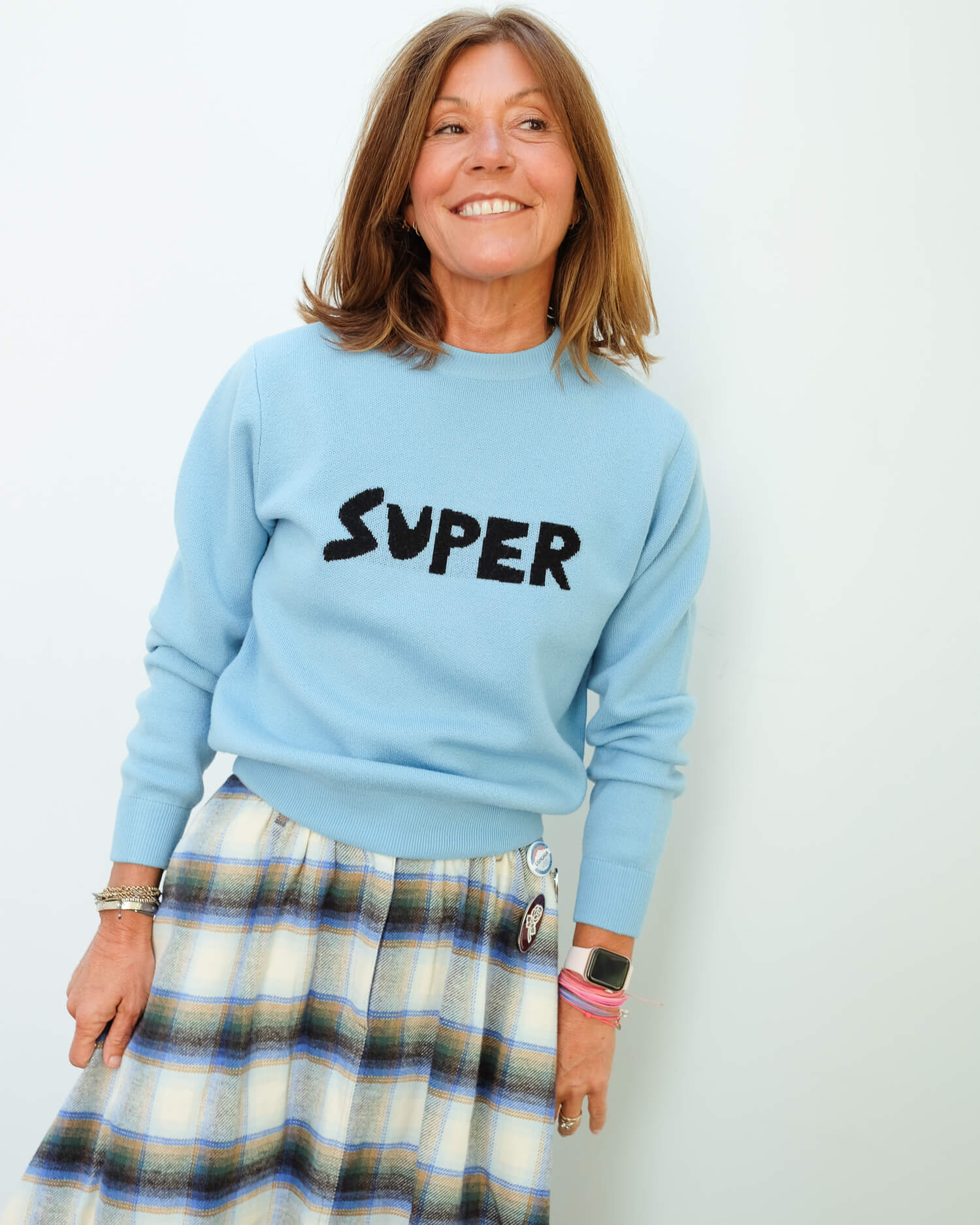 BF Super jumper in pale blue