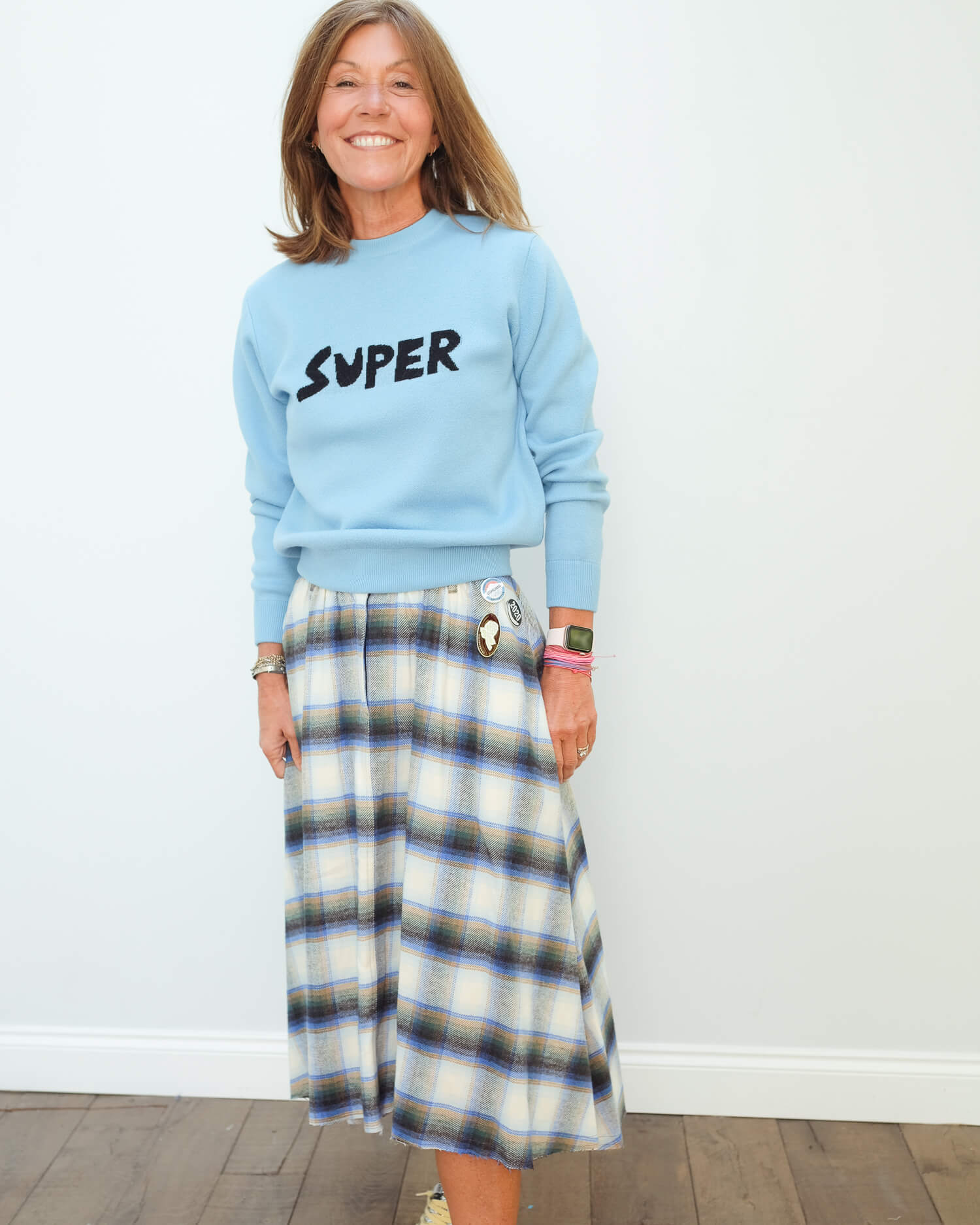 BF Super jumper in pale blue