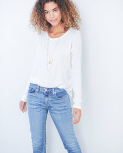You added <b><u>R&B Hudson LS top in white</u></b> to your cart.