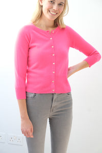 You added <b><u>JU Shrunken cardi in neon pink</u></b> to your cart.