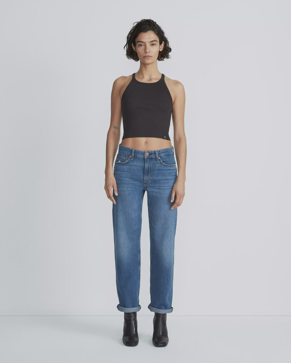 Rag & Bone Dre Low Rise Baggy in Blake
