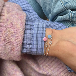 You added <b><u>ENAMEL Ball Chain Bracelet in Flamingo</u></b> to your cart.