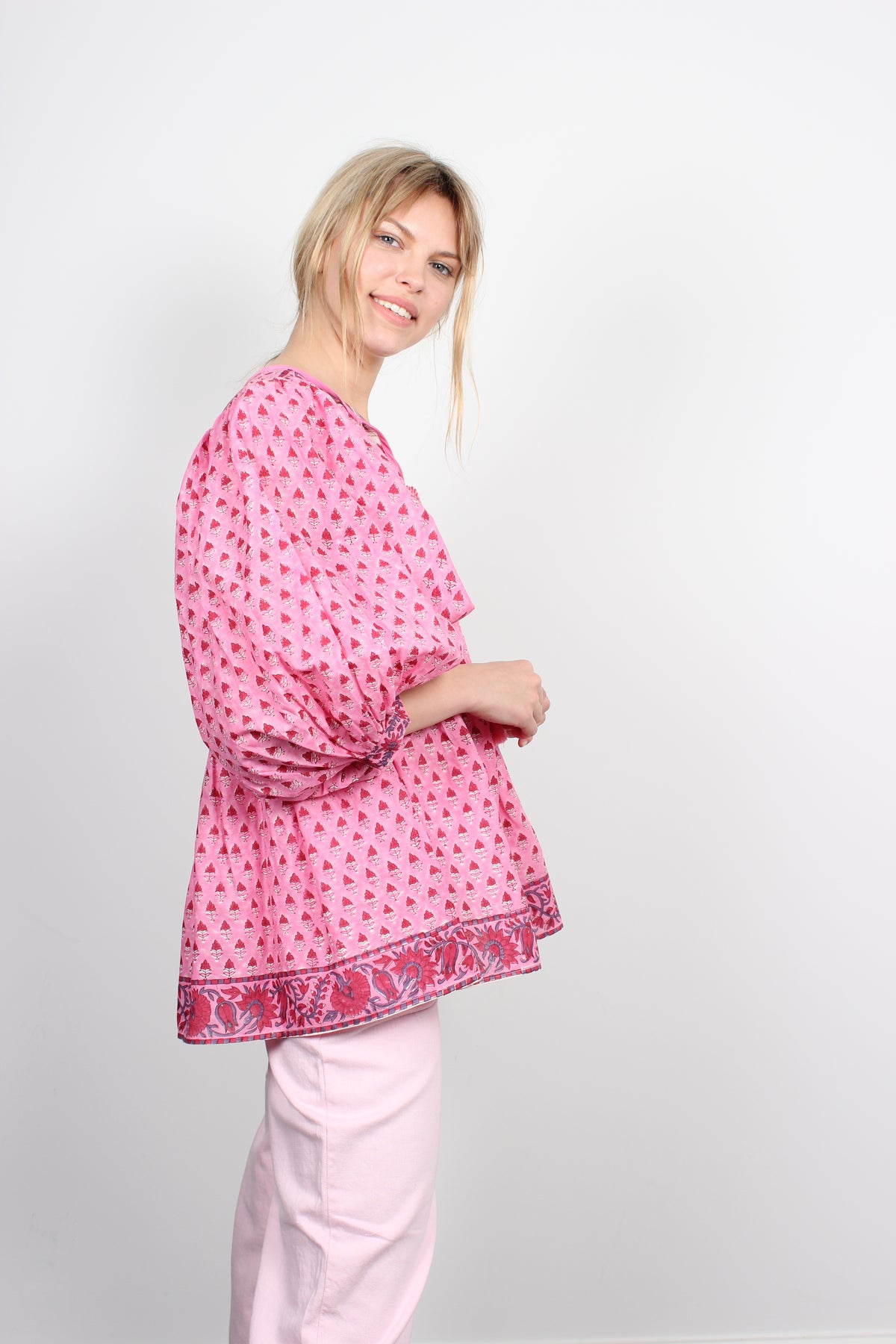 DG Jackie Top in Rani Pink