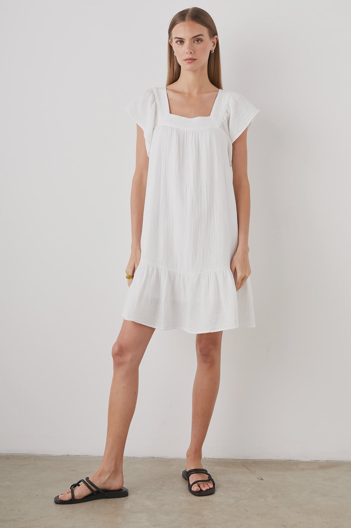 RAILS Everdeen Dress in White