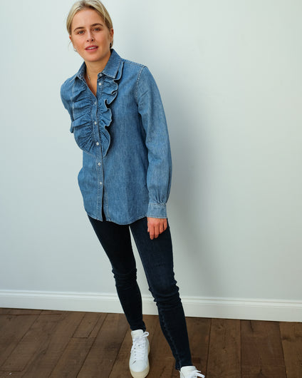 MM Ricerca Shirt in Denim