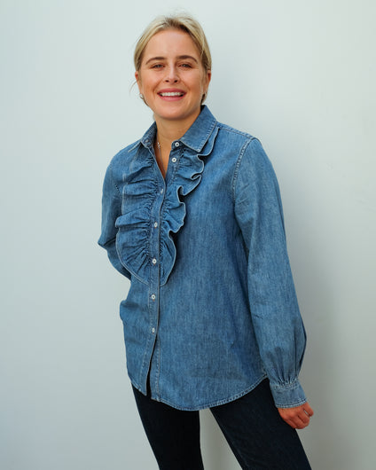 MM Ricerca Shirt in Denim