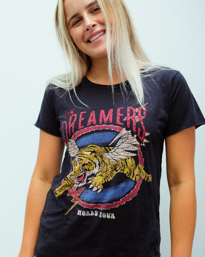 FIVE TSH2002 Tee in Navy