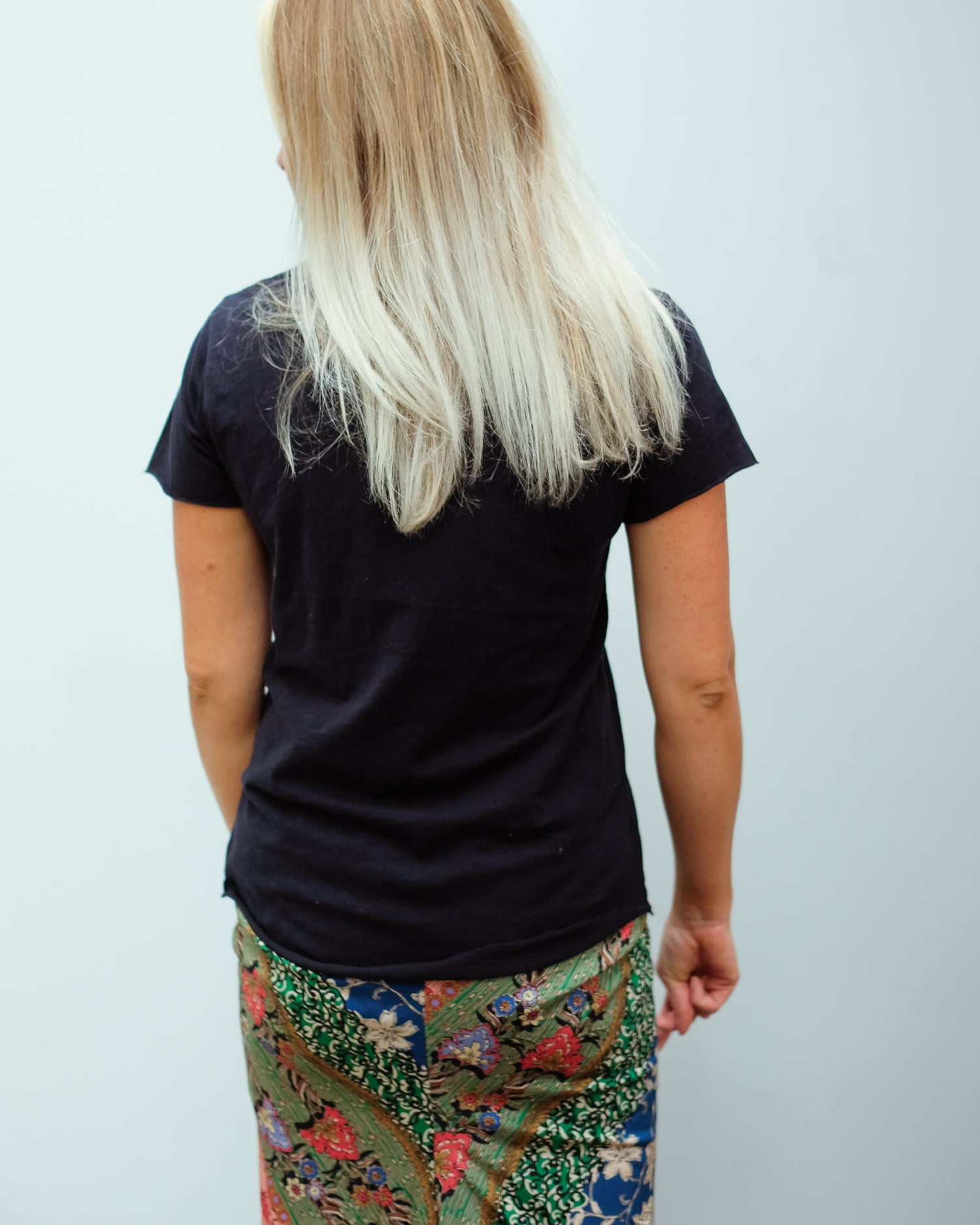 FIVE TSH2002 Tee in Navy