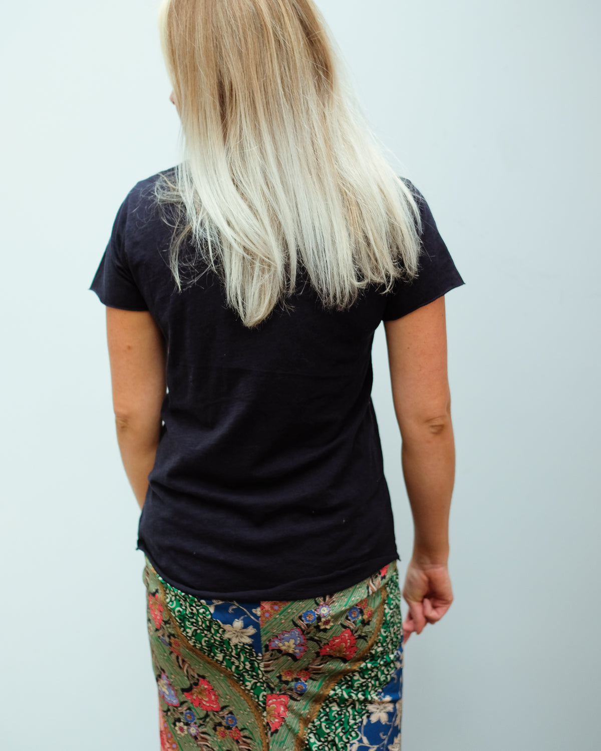FIVE TSH2002 Tee in Navy