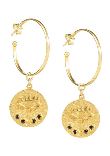 HERMINA Kressida hoop earrings
