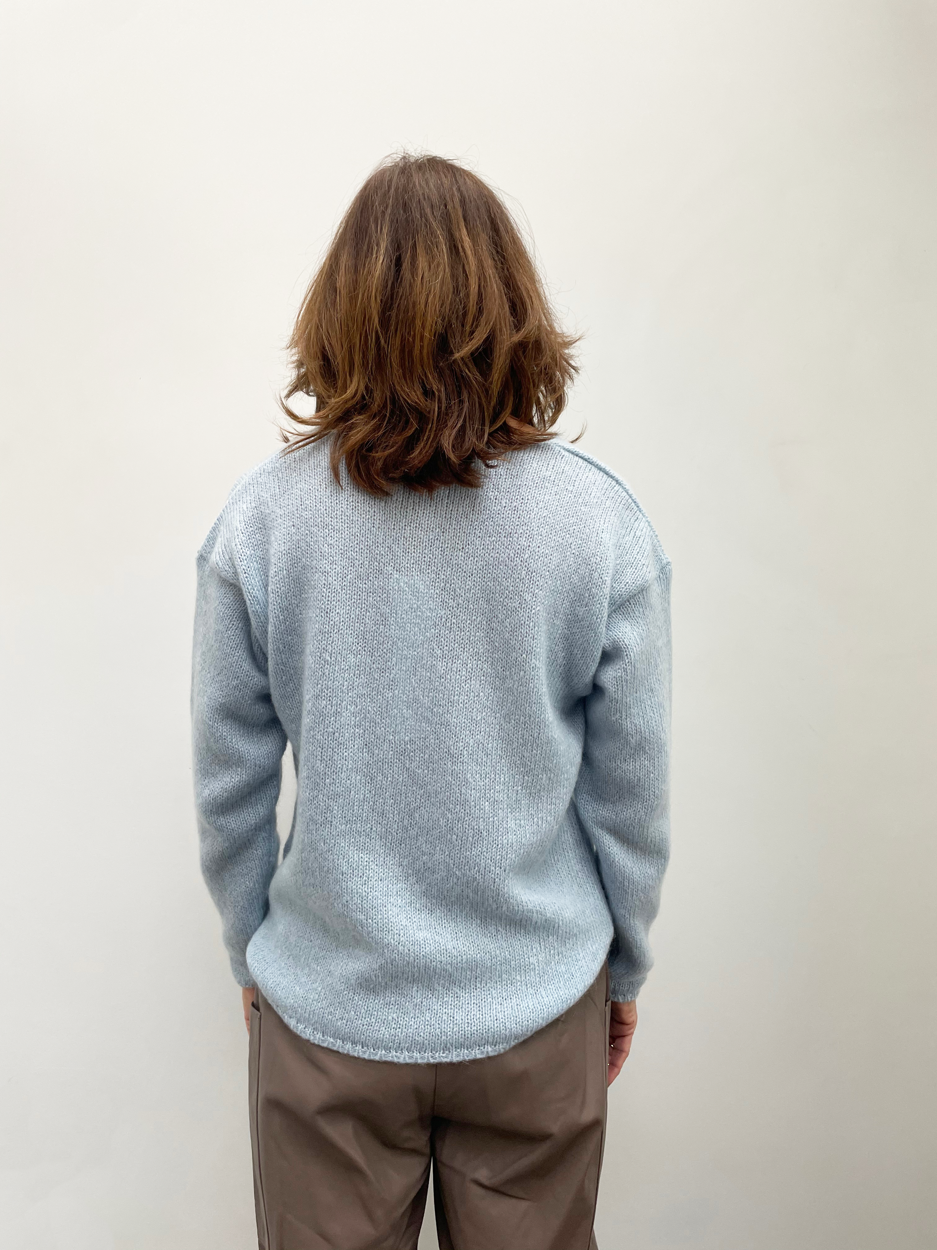 SIBIN Diana knit in light blue