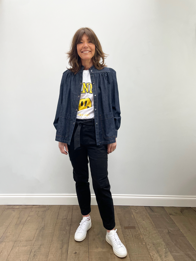 MM Vociare Denim in Shirt in Dark