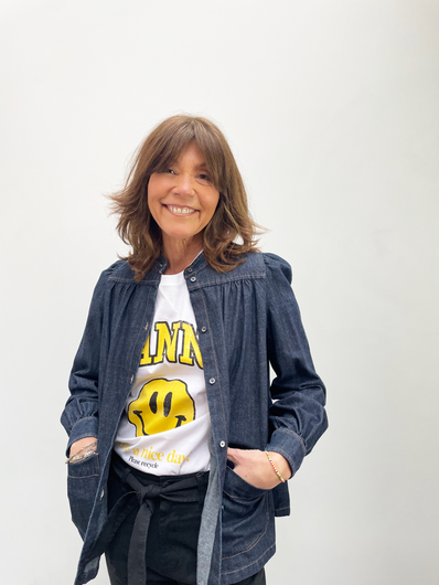 MM Vociare Denim in Shirt in Dark