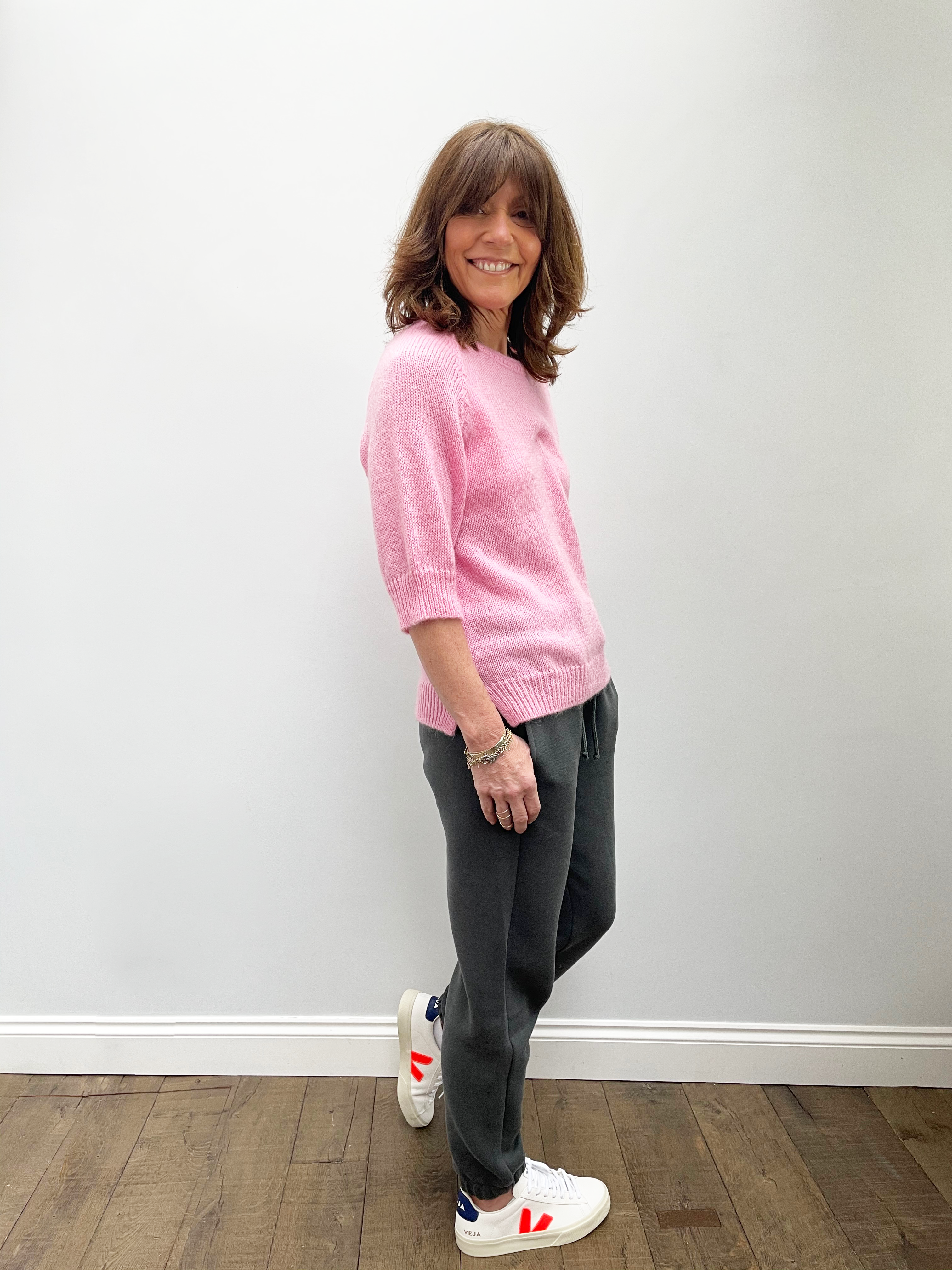 SIBIN Rosie knit in flamingo
