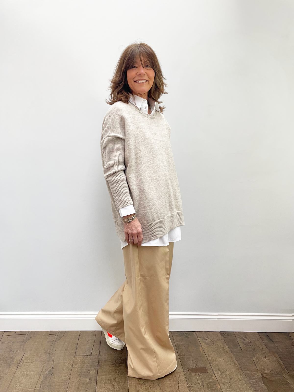 SIBIN Elsa knit in sand