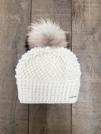 R&P Kevina hat in snow white