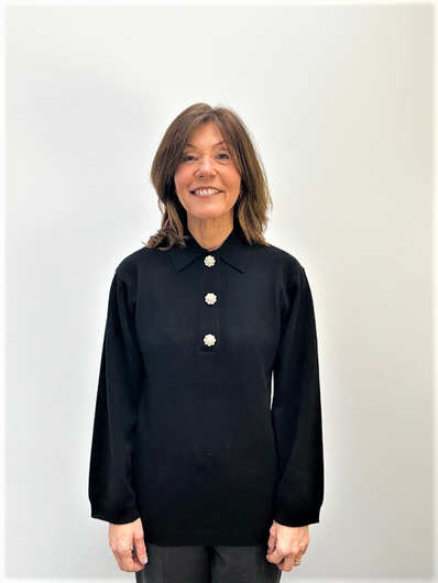 GANNI K1446 Cashmere Knit in Black