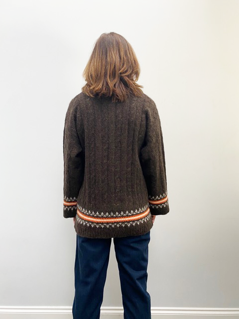 GANNI K1485 Fine Alpaca Knit in Mole