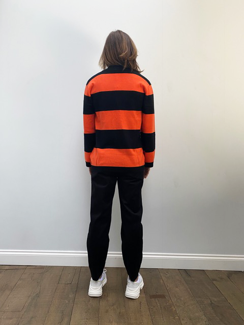 GANNI K1447 Cashmere Striped Knit in Multi