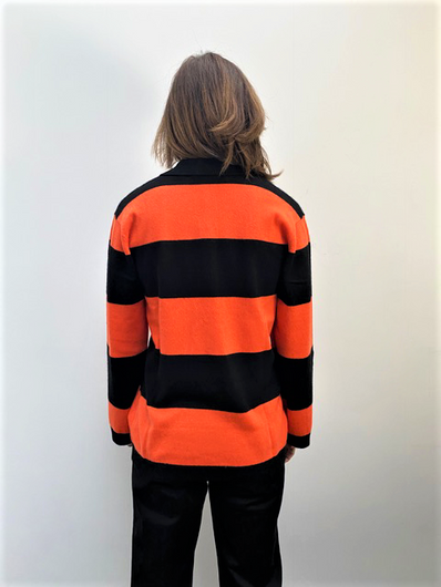 GANNI K1447 Cashmere Striped Knit in Multi