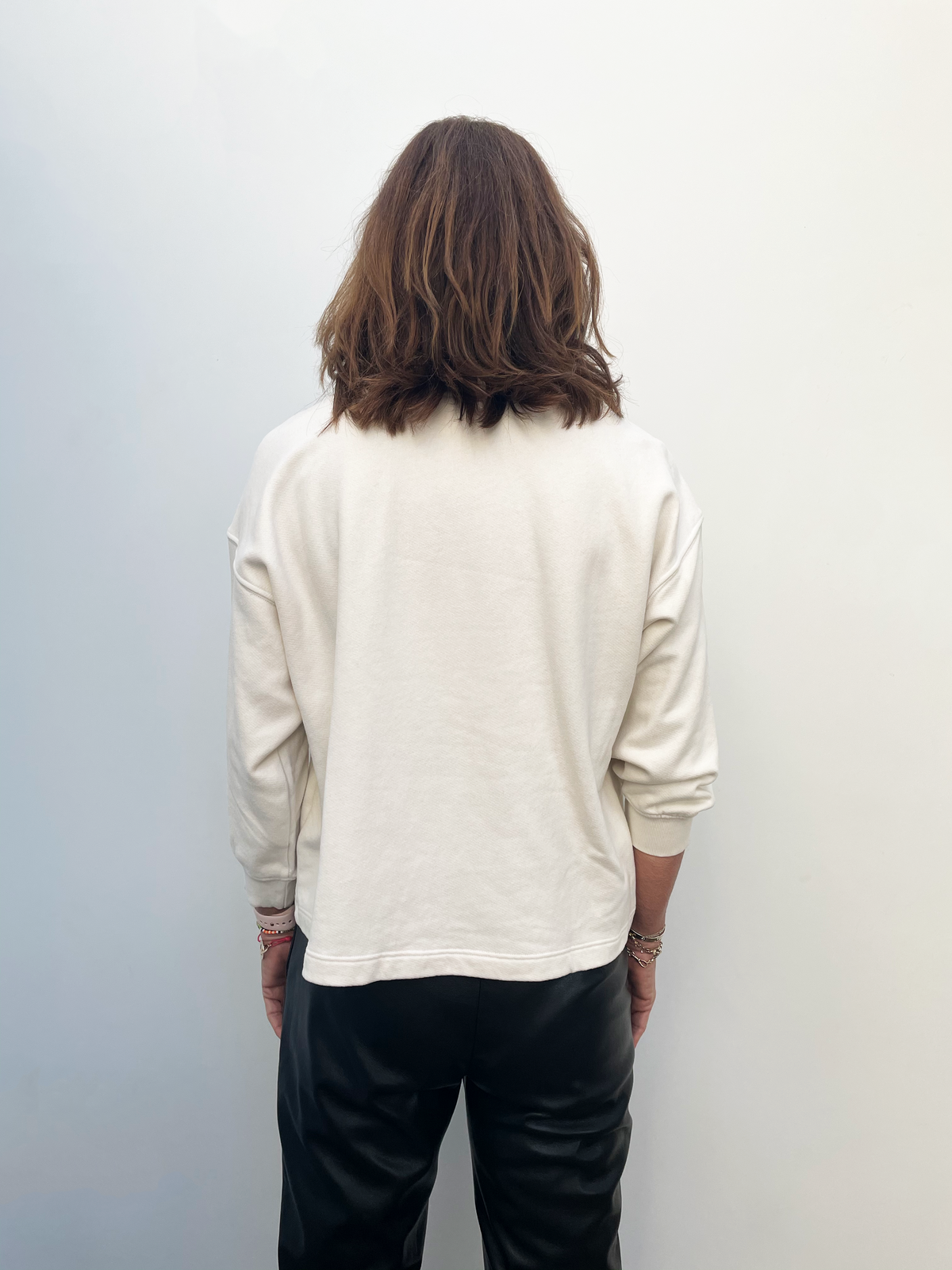 VELVET Sarah Sweatshirt in Coconut