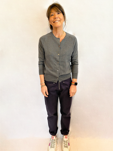 IM Napoli Cardigan in Anthracite02