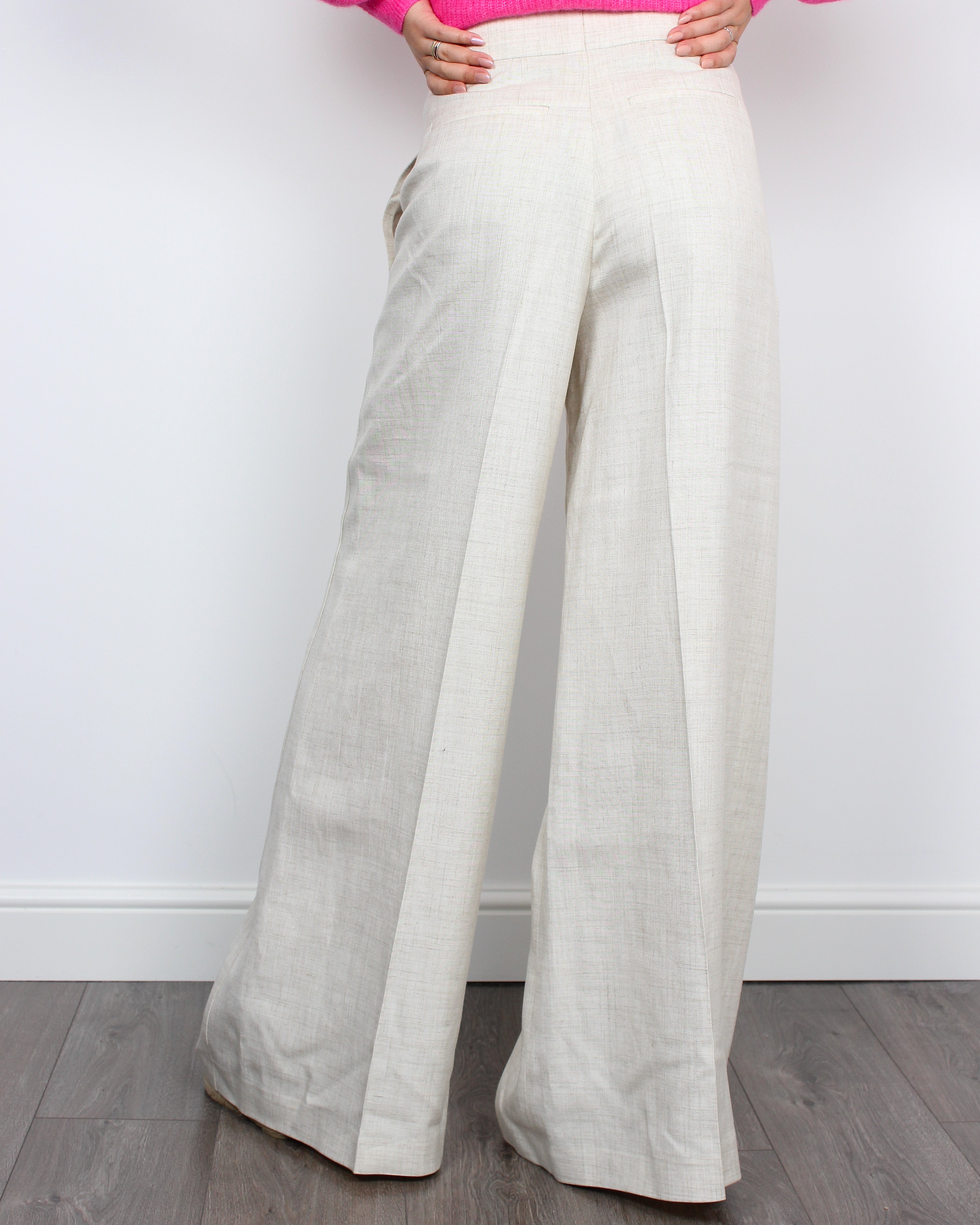 JOSEPH Tacita Trousers in Ecru
