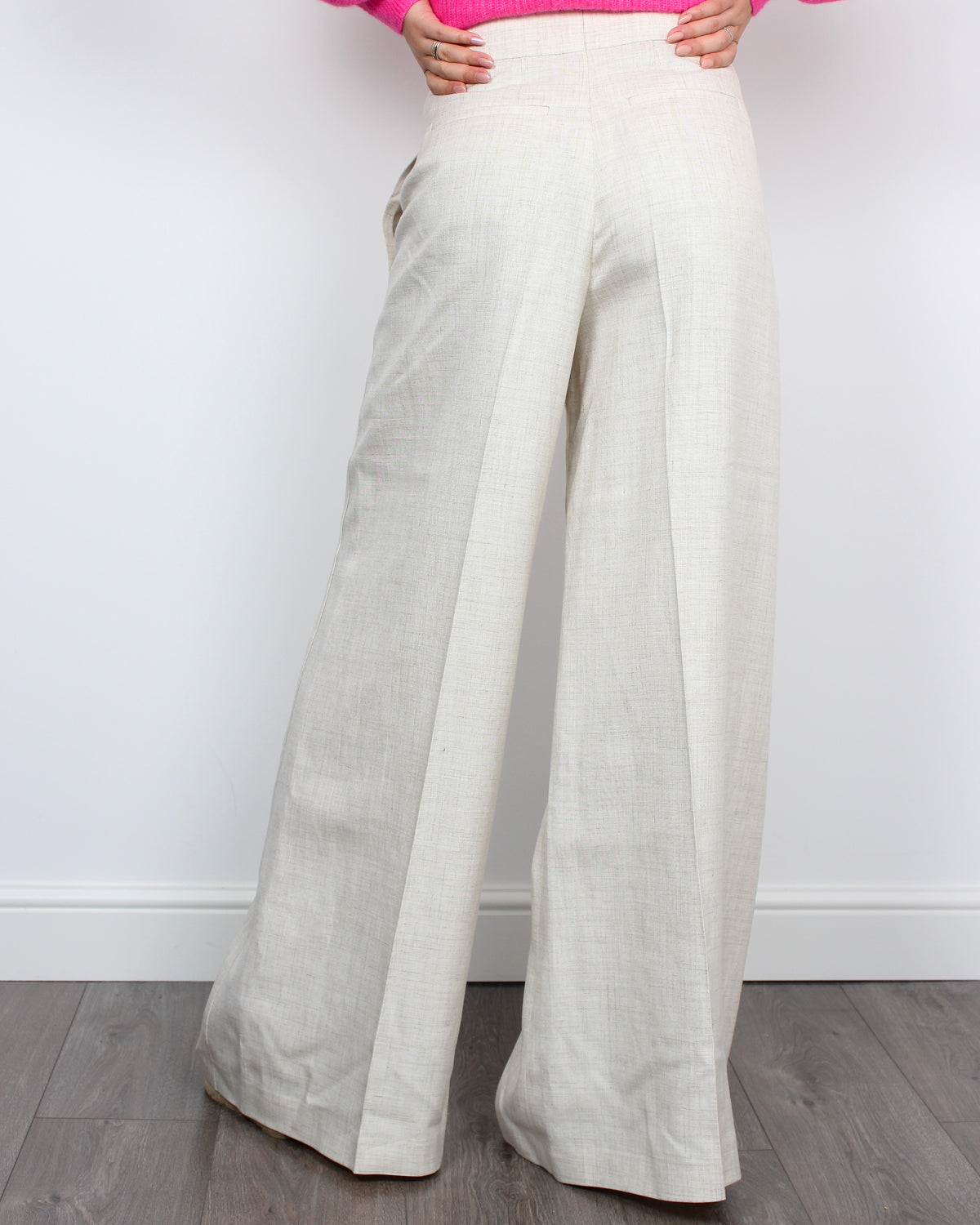 JOSEPH Tacita Trousers in Ecru