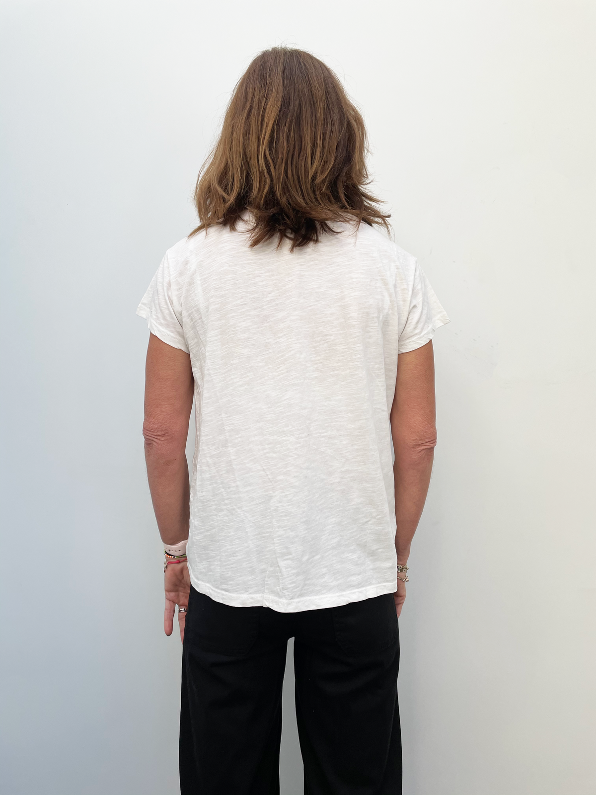 FIVE TSH2002 Tee in off white