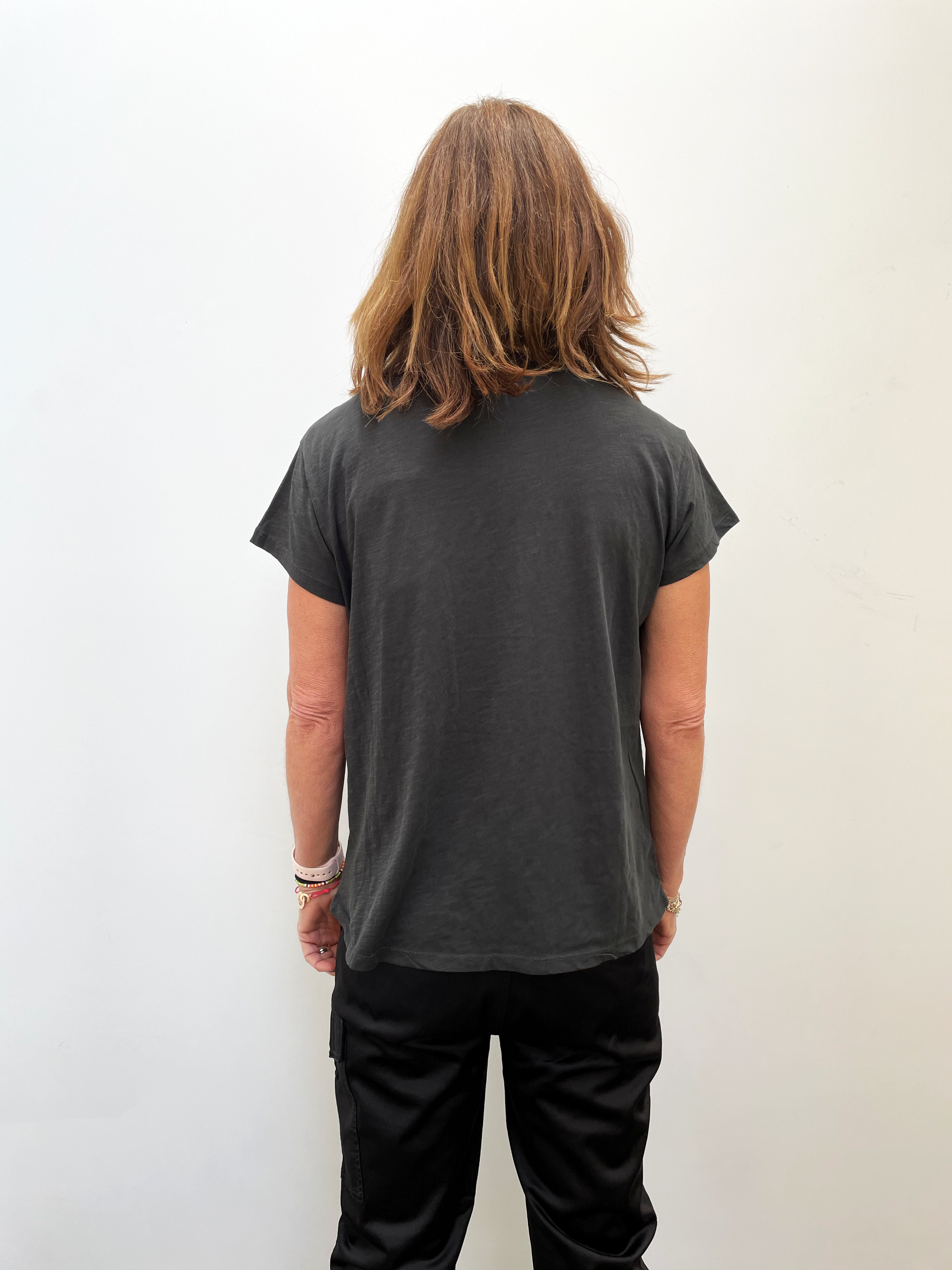 FIVE TSH2002 Tee in Black
