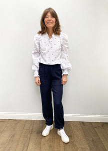 You added <b><u>M Tama Printed Blouse in White</u></b> to your cart.
