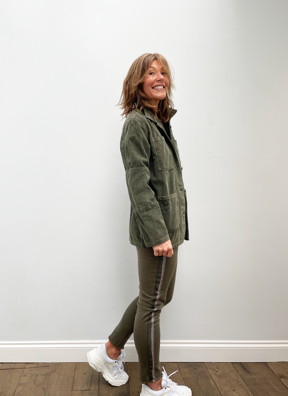 FIVE Val Jacket in Ivy Green