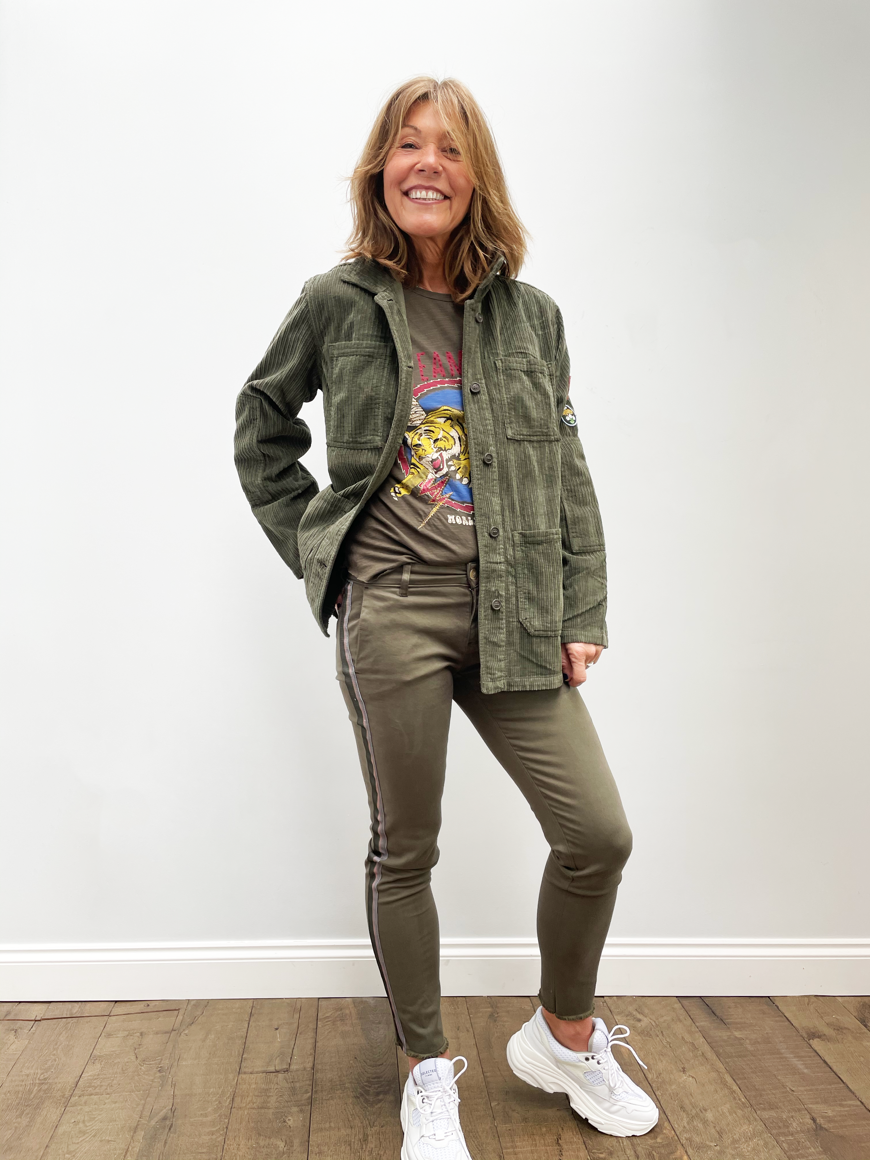FIVE Val Jacket in Ivy Green