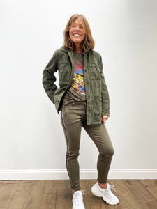 You added <b><u>FIVE Val Jacket in Ivy Green</u></b> to your cart.