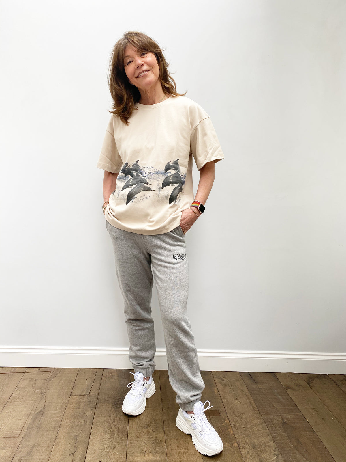 M Tribune Tee in Nature
