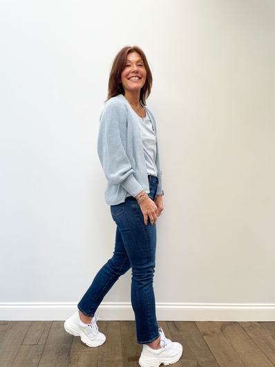 SLF Emmy Knit Cardi in Cashmere Blue