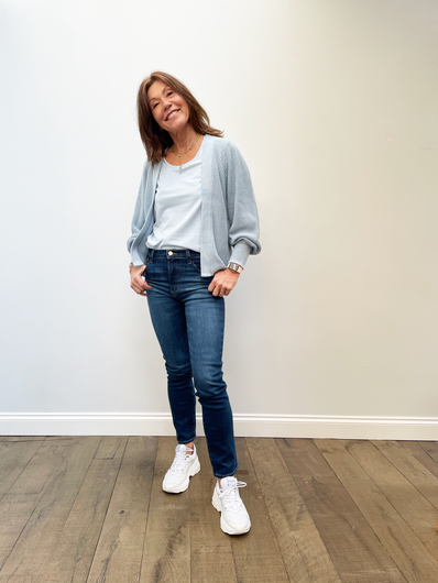 SLF Emmy Knit Cardi in Cashmere Blue