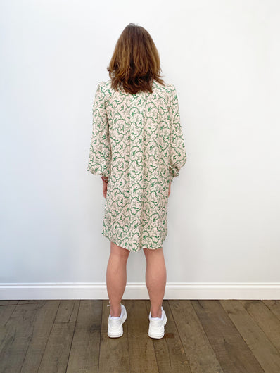 M Toluca Printed Dress in Rose