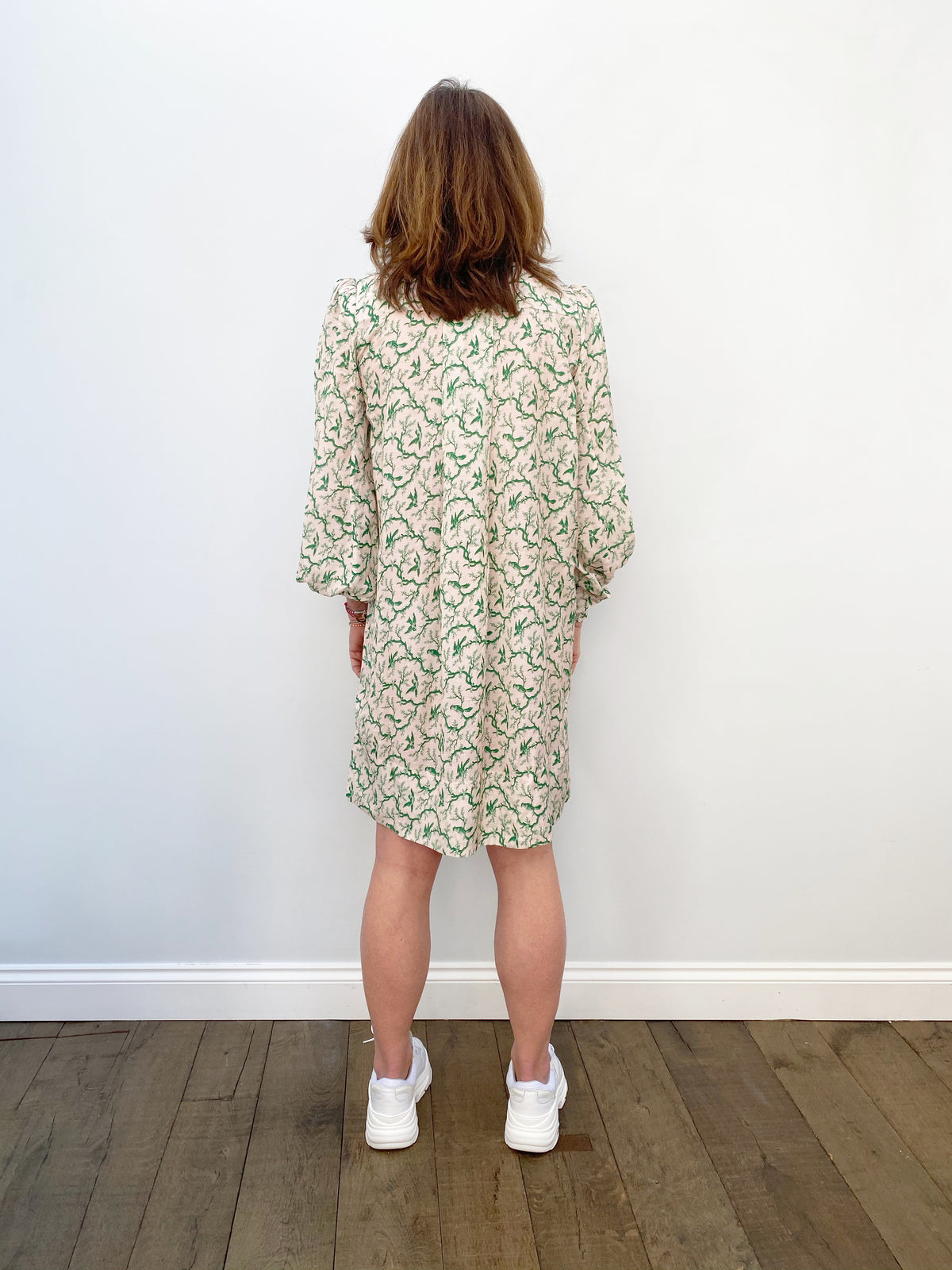 M Toluca Printed Dress in Rose