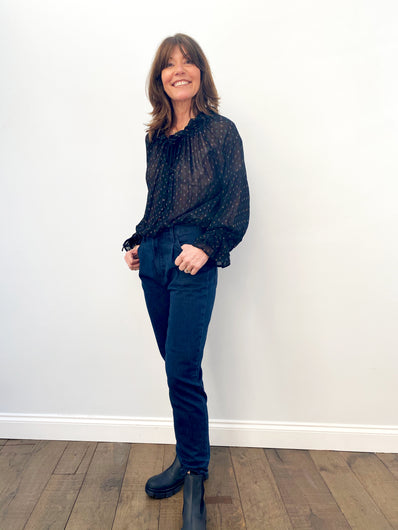 M Tinker Blouse in Black