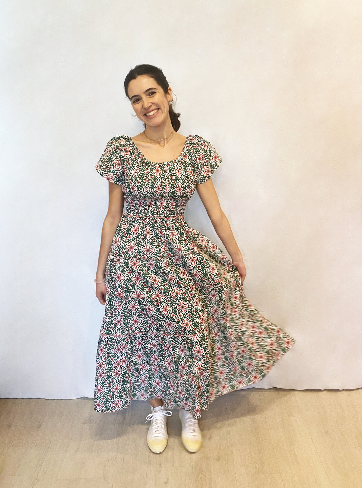 PCP Rah Rah Spanish Dress in Retro Blush