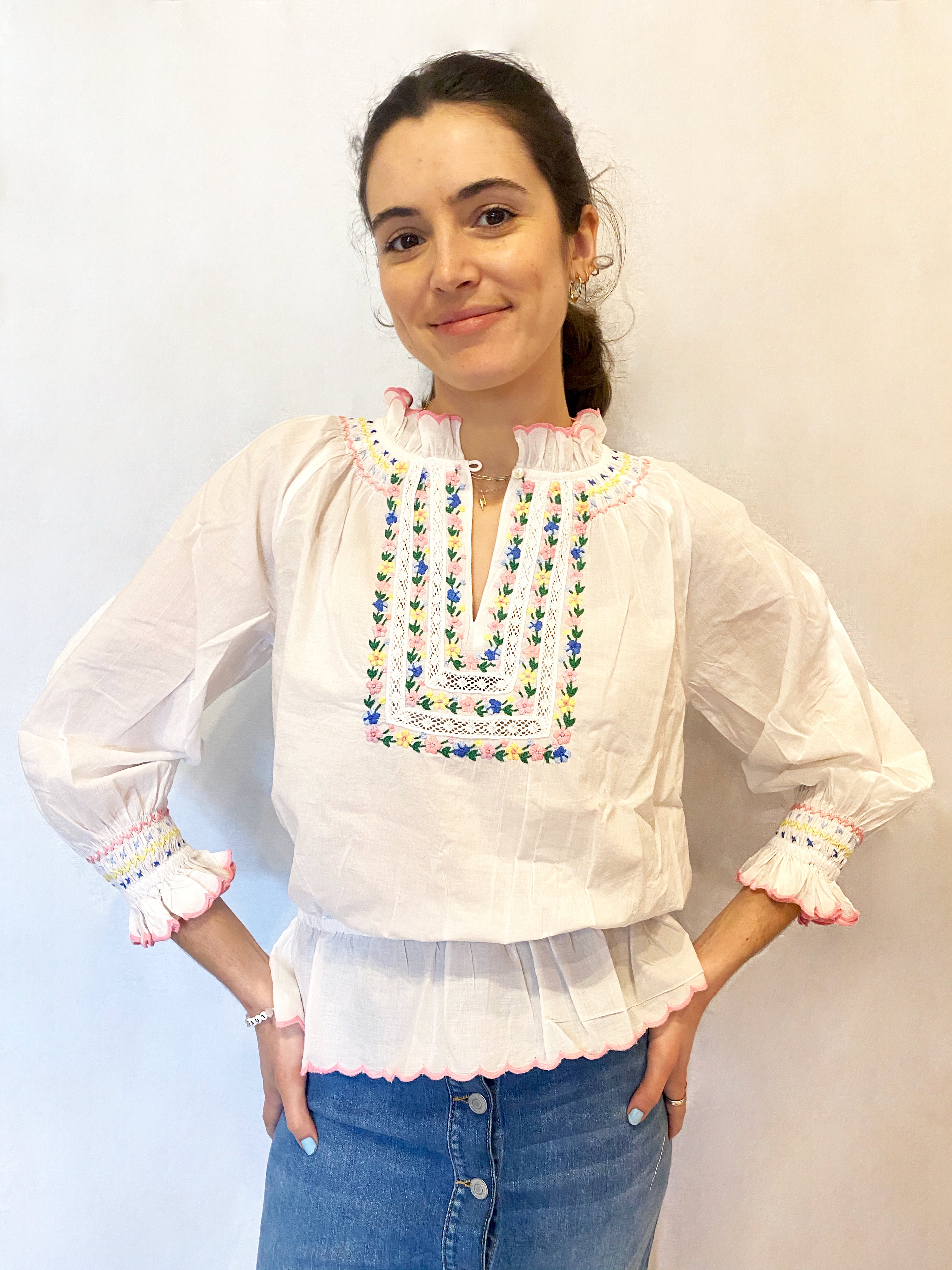 PCP Beatrice Top in White