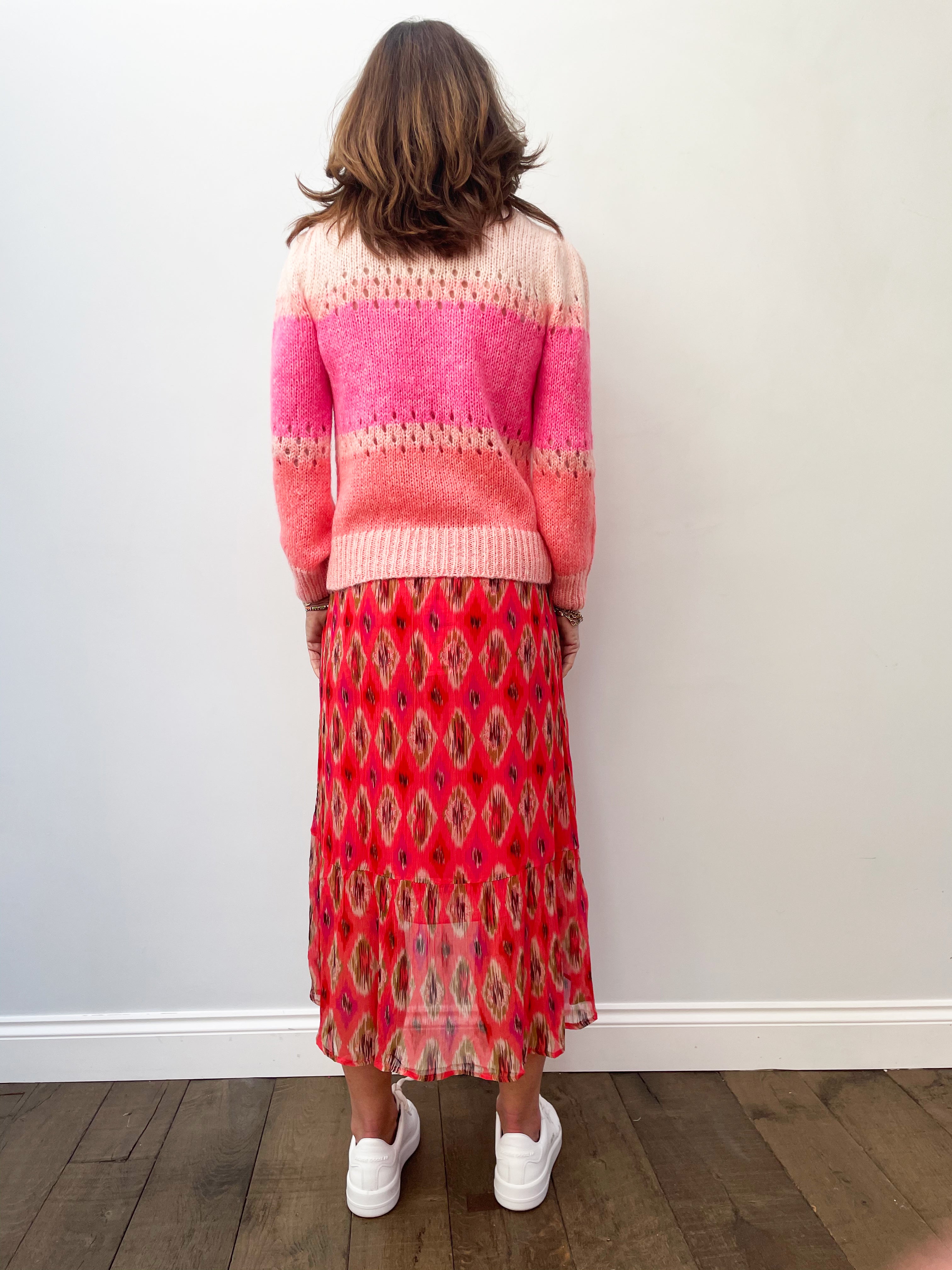 MOLIIN Eliza Knit in Aurora Pink