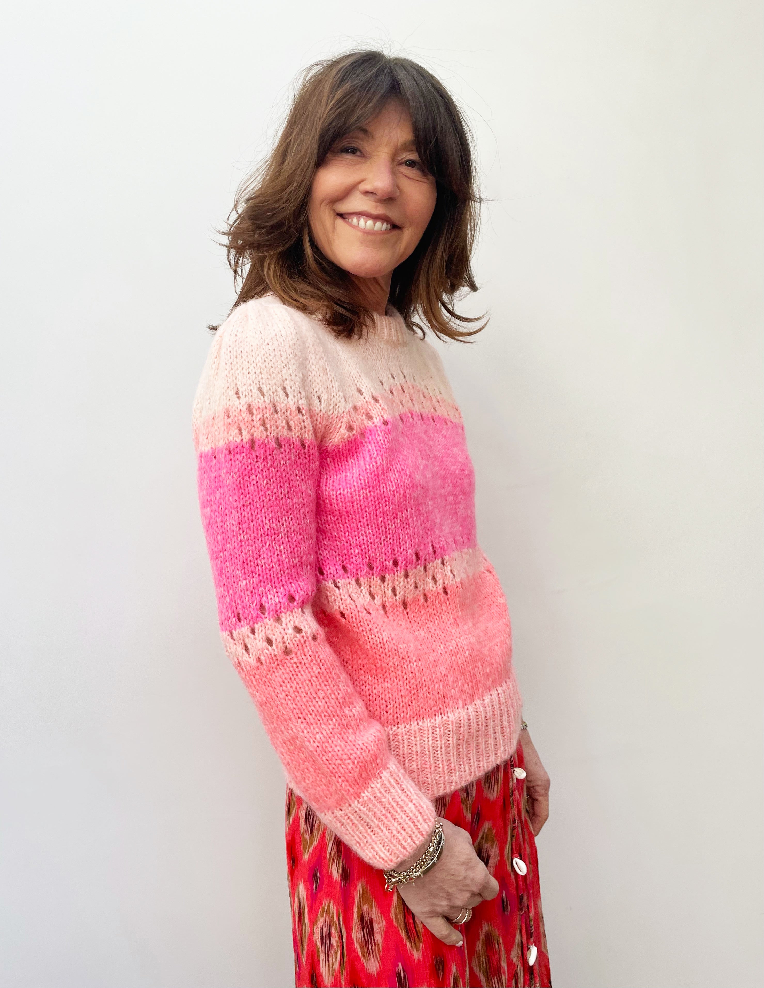 MOLIIN Eliza Knit in Aurora Pink