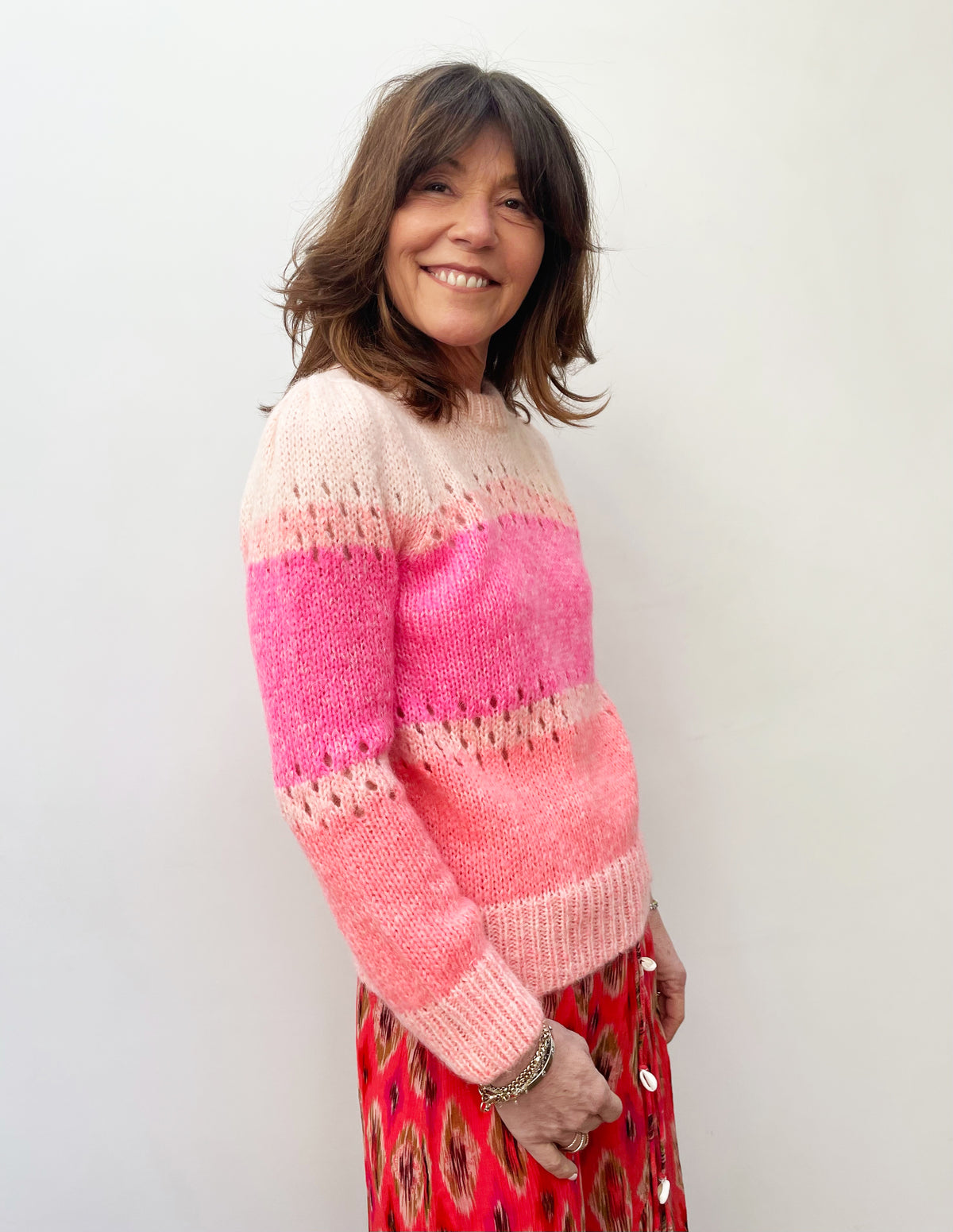 MOLIIN Eliza Knit in Aurora Pink