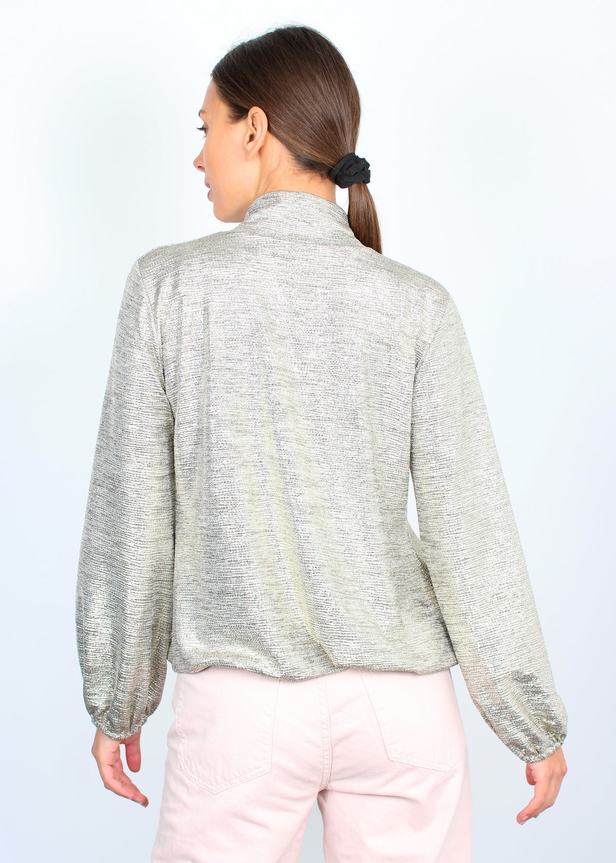 Onjenu Amber Top in Metallic Print