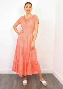 You added <b><u>DREAM Kyla Dress in Coral</u></b> to your cart.